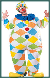 Clown dmuchany